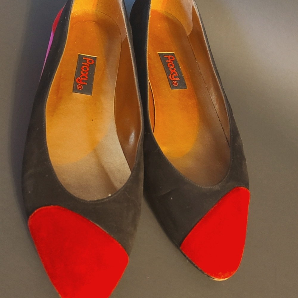 Vintage retro  80s Flats